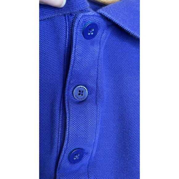 Nike Air Jordan Jumpman Polo Shirt Short Sleeve Collared Blue Purple Mens XL - Picture 4 of 10